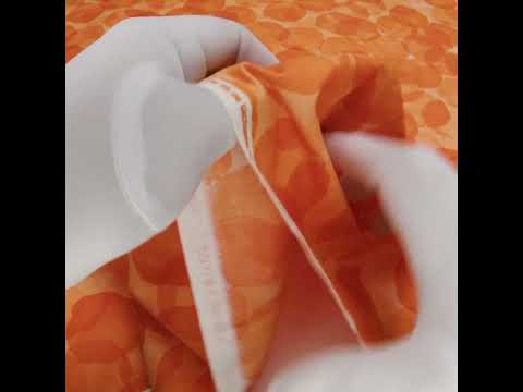 Printed Quilting Cotton by Patrick Lose for Northcott - Orangeade Juicy Watercolor Circles - Tonal Trios Collection - Image 6 of 6
