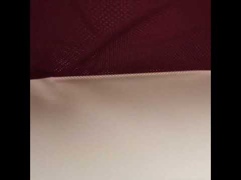 Polyester Athletic Mesh - Cabernet - Heracles Collection