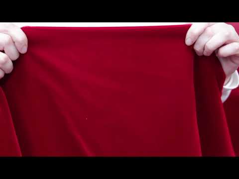 Luxury Lyons Velvet - Ruby - Leander Collection