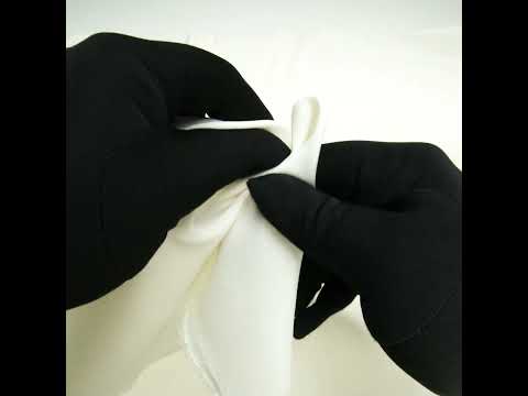 Crepé de China de seda - Blanco antiguo - Colección Premium