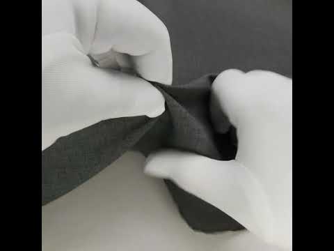 Wool Twill Suiting - Heathered Cool Gray - Deadstock