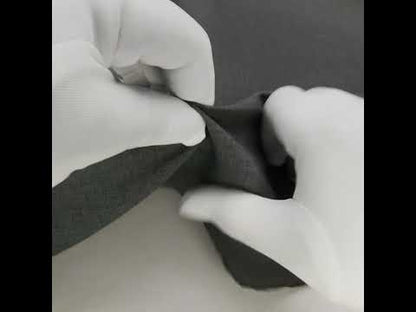 Wool Twill Suiting - Heathered Cool Gray - Deadstock