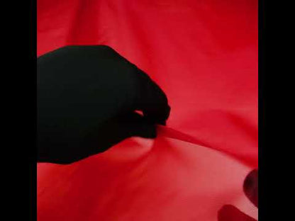Stiff Polyester Organdy - Red - Rhiannon Collection