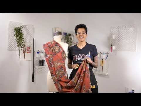 Cotton Voile - Faded Rose Paisleys - Leaving Footmarks Print - Mood Exclusive Kenko Collection