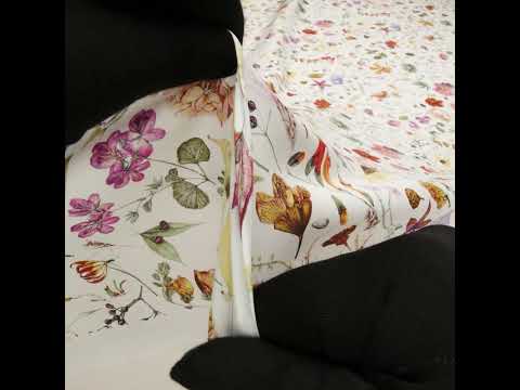 Liberty Fabrics Tana Lawn® - Floral Eve Multi Bright - Pink, Red and Green Scattered Plants and Flowers - Image 5 of 5