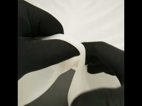 Gasa de seda 44" - Marfil - Colección Premium