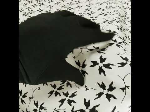 Tanya Taylor White and Black Geometric Floral Silk Crepe de Chine - Image 6 of 6