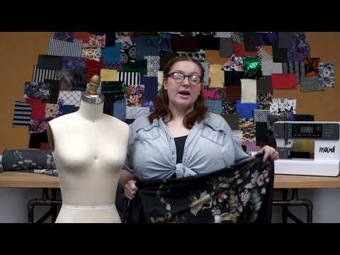 Cotton Voile - Black and Green Birds and Flowers - La Grande Tournee Print - Mood Exclusive Jacques Collection