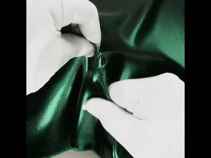 Double Faced Lame Mikado - Dark Green - Sara Collection