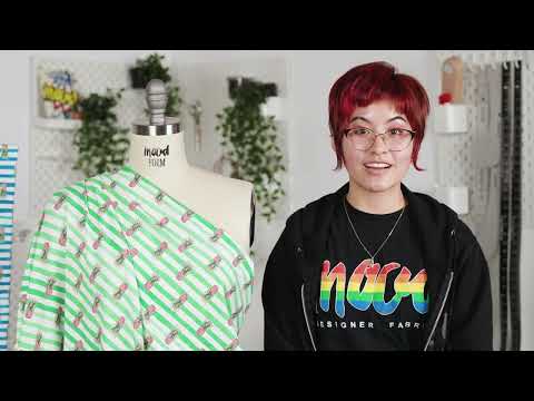 Compression Swimwear Tricot, UV Protective with Aloe Vera Microcapsules - Green and White Painted Stripes and Pineapples - Caye Collection