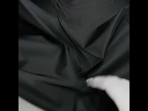 Square Nylon Ripstop 70 Denier - Black - Marquise Collection