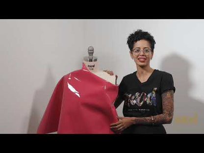 Faux Patent Leather Vinyl - Fuchsia - Brevetto Collection