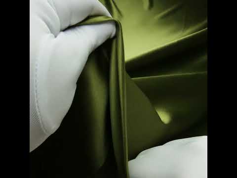 Polyester Satin - Olivino - Reverie Collection
