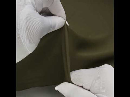 Soft Lightweight Polyester Gabardine - Olive Green - Stefanie Collection