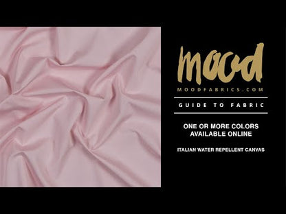 Italian Powder Pink Water Repellent Canvas
