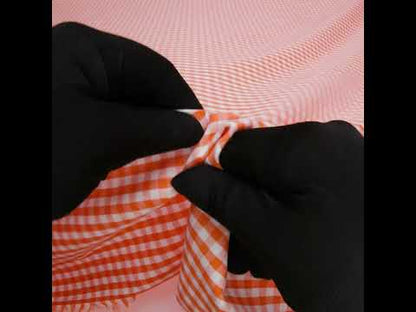 Cotton Gingham 0.25" - Orange - Londrina Collection
