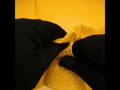 Polyester Athletic Mesh - Gold - Heracles Collection - Image 5 of 5