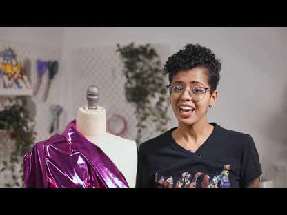 Mood Exclusive Azul Real Metálico Brillante Tyvek