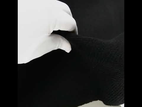 Balenciaga Italian Black Herringbone Brushed Virgin Wool Coating - Image 6 of 6