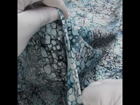 Printed Quilting Cotton by Northcott - Moody Blues Bubbles - Bliss Collection - Image 7 of 7