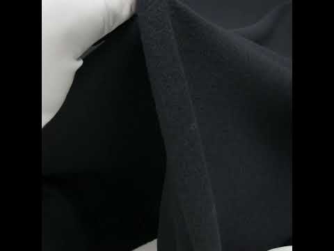 Wool and Cashmere Coating Made in Italy - Navy - Alberini Collection