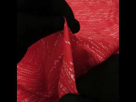 Printed Quilting Cotton by Ghazal Razavi for FIGO Studio - Coral Grass Patch - Seasons Basics Collection - Image 5 of 5