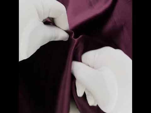 Premium Polyester Satin - Eggplant - Gavia Collection by Mood