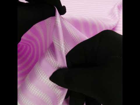 Printed Quilting Cotton by Heather Bailey for FIGO Studio - Orchid Dot Stripe - Pop Sugar Collection - Image 6 of 6