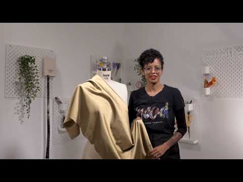 Jessica Powder Blue Stretch Satin