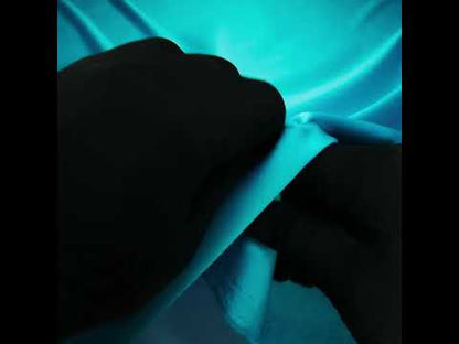 Polyester Satin - Baja Turquoise - Reverie Collection