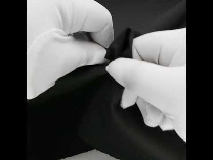 Theory Black Cotton Brushed Twill Lining