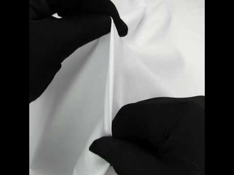 Super Fine Egyptian Cotton Twill, Spill-Resistant - Brilliant White - Splashproof Collection