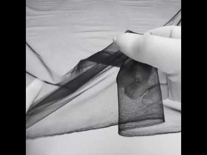 Soft Nylon Tulle - Black - Leonardo Collection