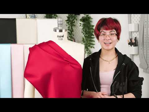 Polyester Twill Mikado - Silver - Mora Collection - Image 6 of 6