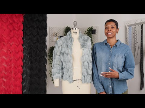 Black Zig Zag Fringe Mesh