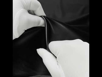 Stretch Faux Leather with Suede-Like Brushed Backing - Black - Jodi Collection