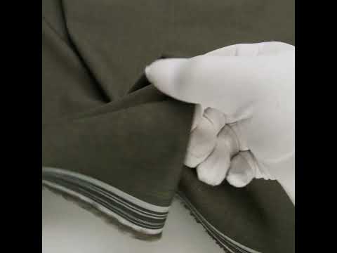 Italian Army Green Heathered Stretch Suiting