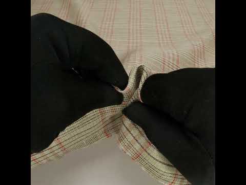 Medium Weight Linen Woven - Brown, Pink and Lime Green Plaid