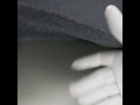 Dark Heathered Gray Stretch Cotton and Modal 2x2 Rib Knit
