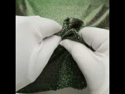 Nylon Knit with All-Over Glitter - Green - Sun Streams Collection