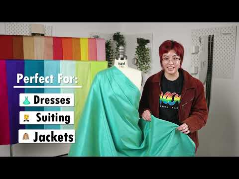 Polyester Shantung - Burnt Orange - Eirian Collection