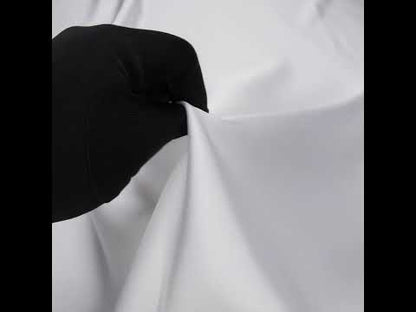 Soft Double Face Polyester Satin - White - Samantha Collection