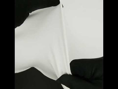 Ralph Lauren Lauren White Stretch Matte Jersey