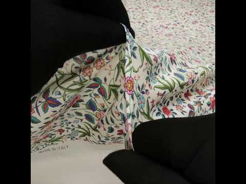 Liberty Fabrics Tana Lawn® - Tapestry Multi Bright - Pink, Green and Blue Floral and Butterflies - Image 6 of 6