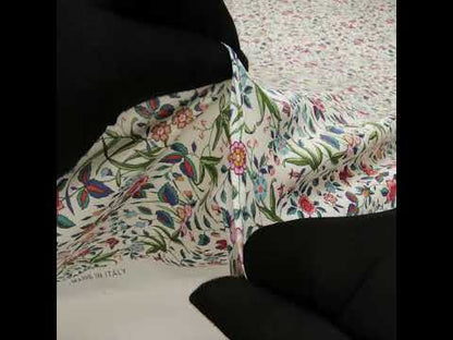 Liberty Fabrics Tana Lawn® - Tapestry Multi Bright - Pink, Green and Blue Floral and Butterflies