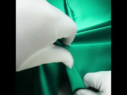 Polyester Satin - Crepe Teal - Reverie Collection