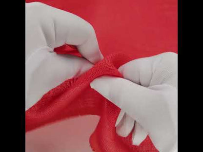 Loosely Woven Coral Linen