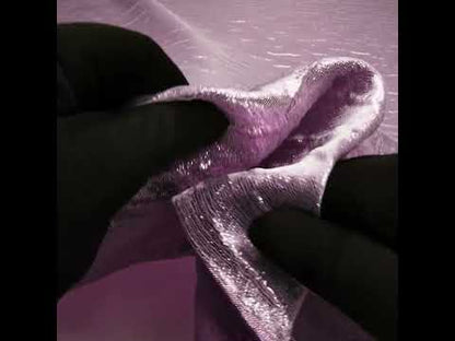 Metallic Brocade - Orchid Purple Subtle Wrinkles - Kylie Collection