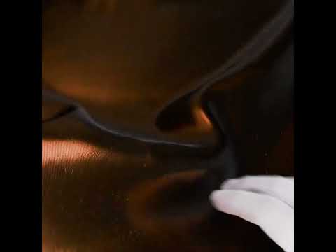 Double Faced Lame Mikado - Dusty Brown - Sara Collection - Image 6 of 6