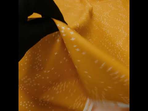 Printed Quilting Cotton by Ghazal Razavi for FIGO Studio - Yellow Birds - Seasons Basics Collection - Image 7 of 7